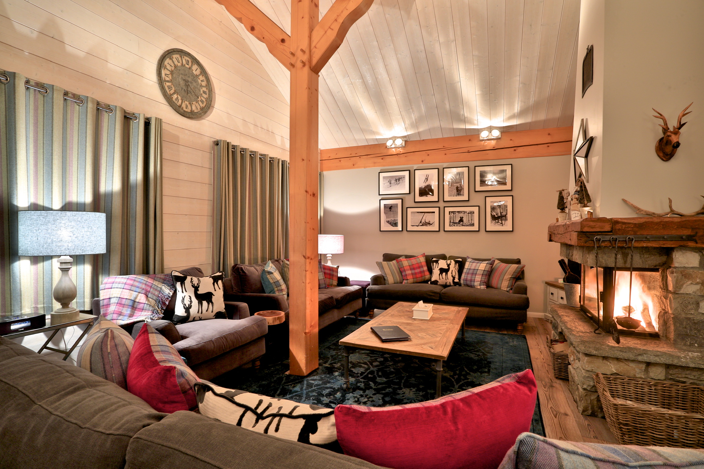 Pasarale sitting room evening